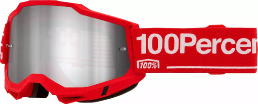100% Accuri 2 Goggle Mirror Red Silver