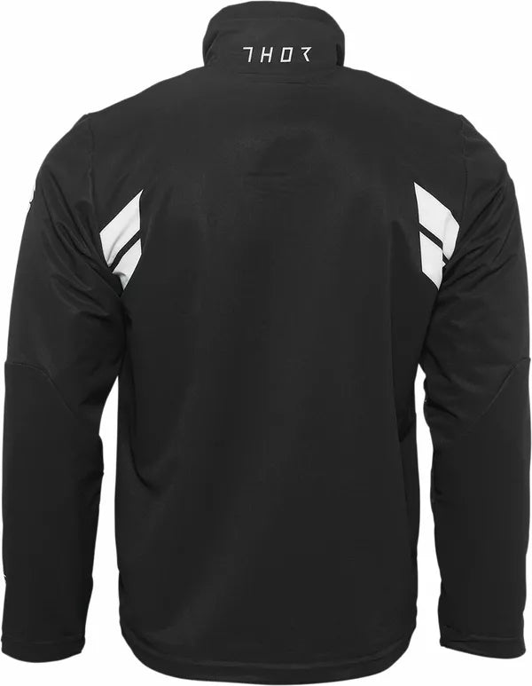Thor Warmup Motorcycle Motorbike Motocross Jacket Black / White