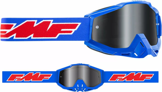 FMF PowerBomb Sand Rocket Goggles - Blue