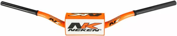 NEKEN FAT BARS HANDLEBAR FLUO ORANGE / WHITE KTM SXF250 SXF350 SXF450