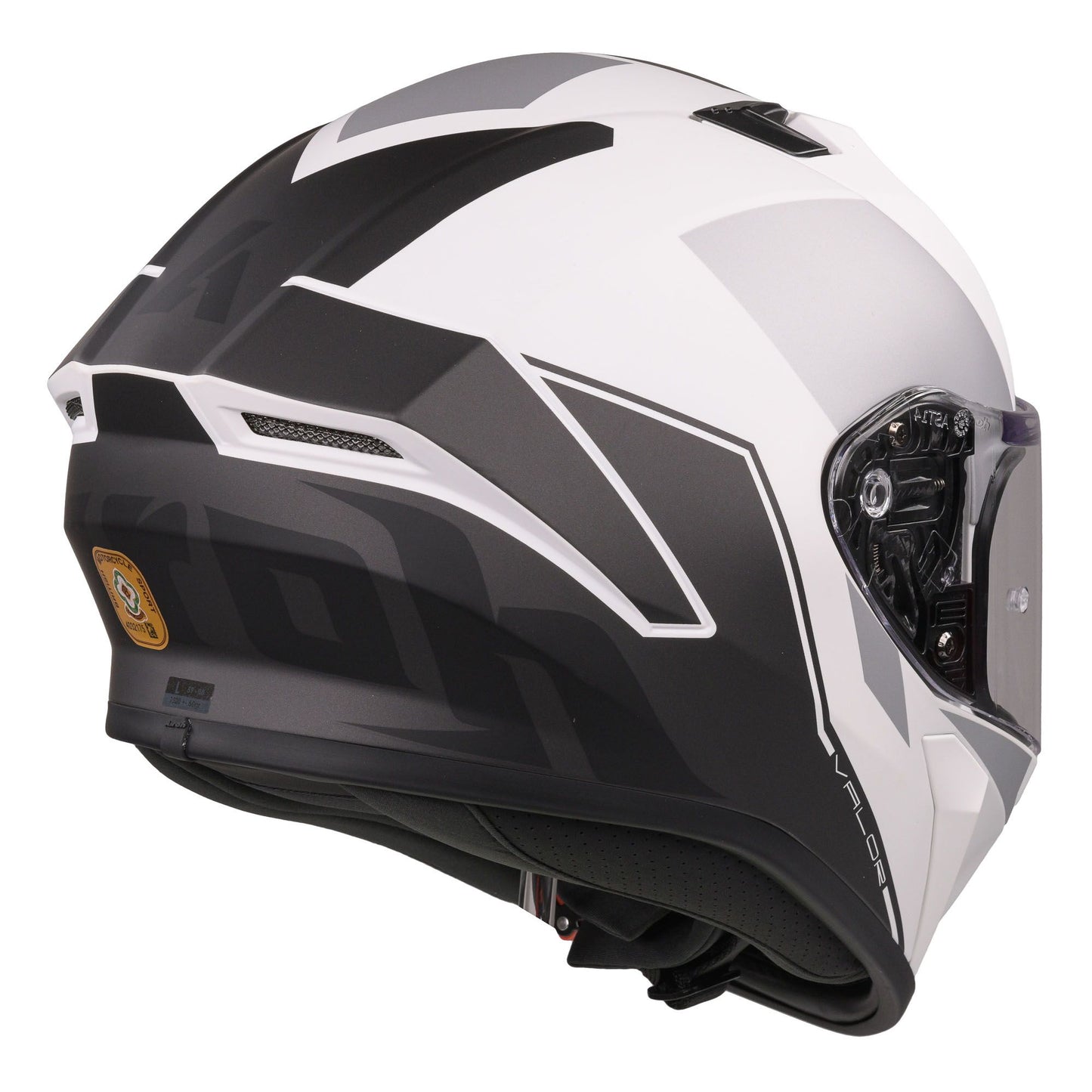 Airoh Valor Full Face Motorcycle Helmet Matt WINGS WHITE
