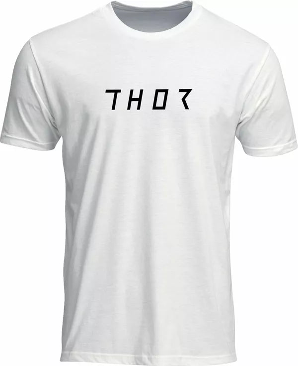 Thor Stamped Casual T-Shirt Black / White Motocross