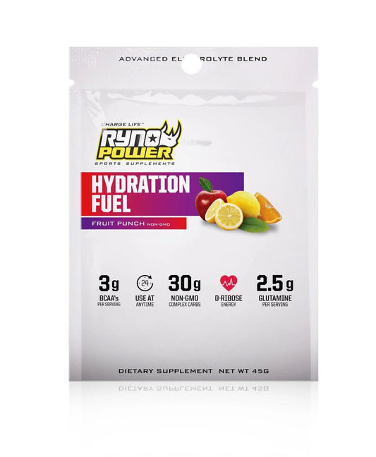 Hydration Fuel Single Serving - Fruit Punch - RYNO POWER