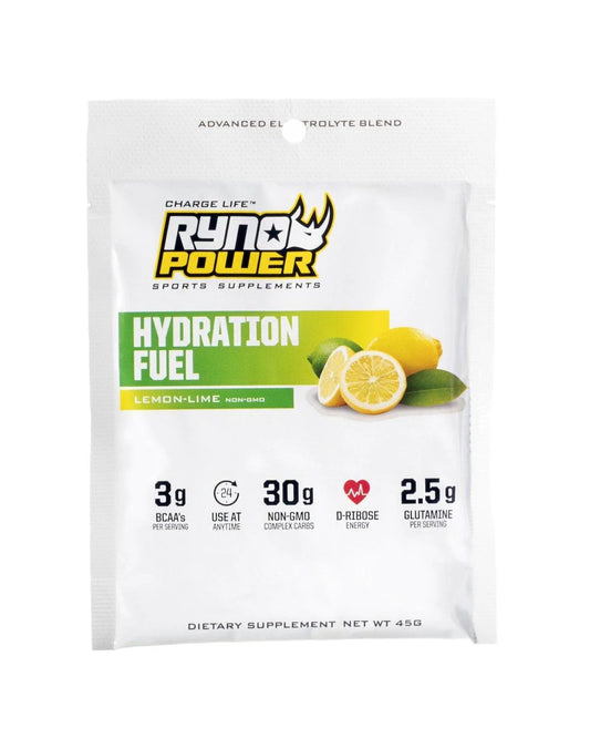Hydration Fuel Single Serving - Lemon Lime - RYNO POWER