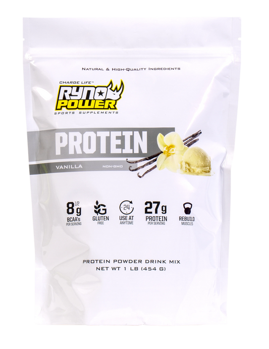 Vanilla Protein Powder 1LB - RYNO POWER