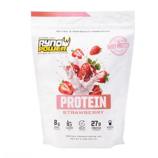 Strawberry Protein 2LB - RYNO POWER