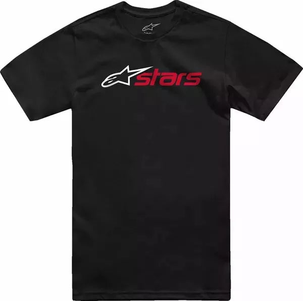 Alpinestars AStars T Shirt TEE BLAZE 2.0 SS Black Motorcycle