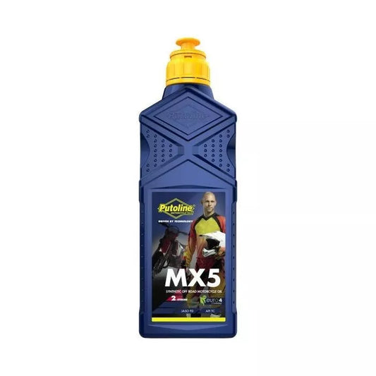 MX5 PUTOLINE OIL 2 STROKE synthetic 2-Stroke off road oil motocross 1LT