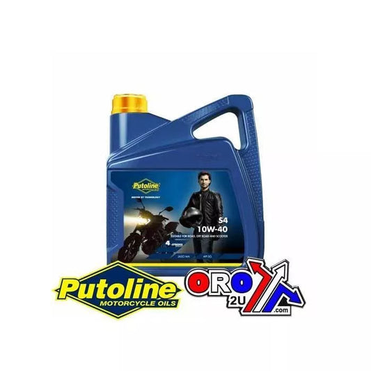 Motorcycle Engine Oil 10w40 PUTOLINE S4 4L