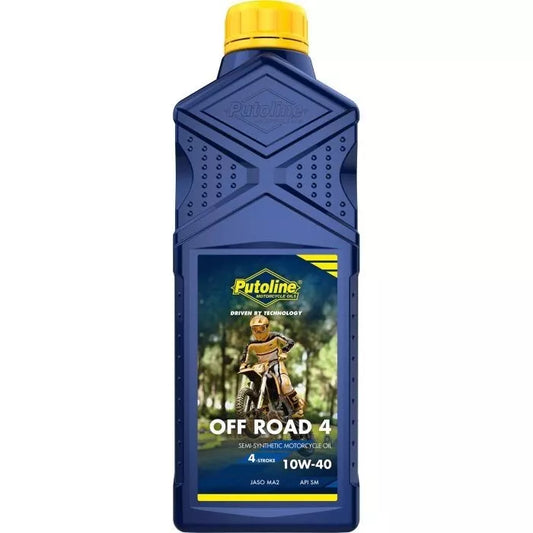 10W/40 Semi Synthetic Motorbike Motocross MX Enduro Oil 1L Putoline Off Road 4