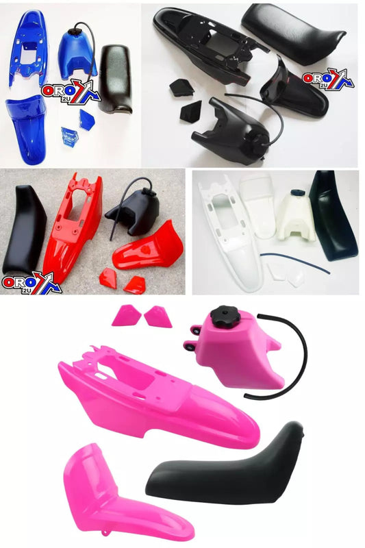 Yamaha PW50 plastic kit SEAT TANK FENDER KIT HX PW010
