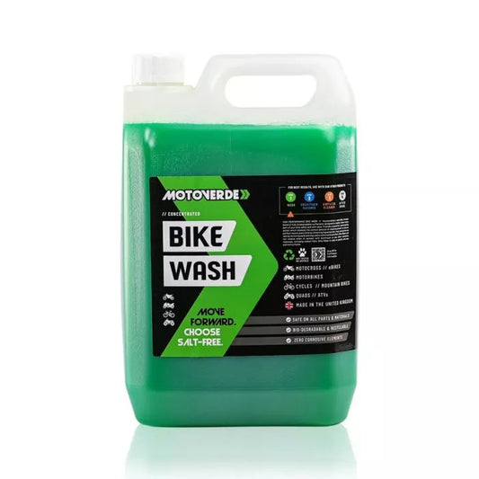 BIKE WASH (READY TO USE) 5L Motorcycle Mountain Bike Motocross MOTOVERDE