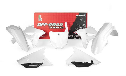 RTECH Plastic Kit HONDA CRF-R / CRF-RWE 250 / 450 2021 - 2024 WHITE