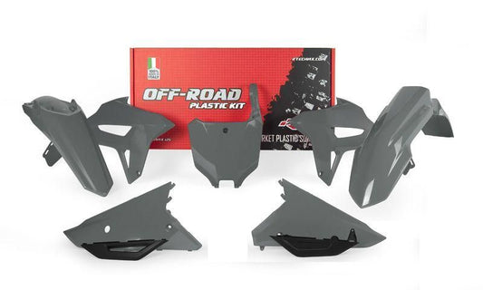 RTECH Plastic Kit HONDA CRF-R / CRF-RWE 250 / 450 2021 - 2024 GREY