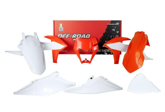 RTECH Plastic Kit KTM EXC EXC-F XC-W 125 - 500 2017 - 2023 ERZBERG