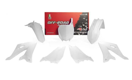PLASTIC KIT RTECH YAMAHA YZ 125 YZ 250 2022-2025 WHITE