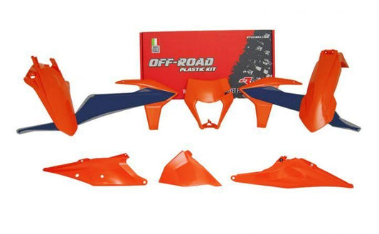 RTECH Plastic Kit KTM EXC EXC-F XC-W 125 - 500 2017 - 2023 OEM