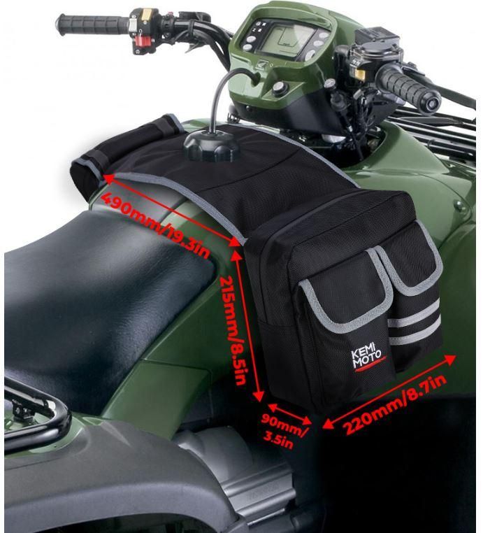ATV CARGO TANK BAG SIDE SET UNIVERSAL FITMENT FARM QUAD ATV STORAGE BAG
