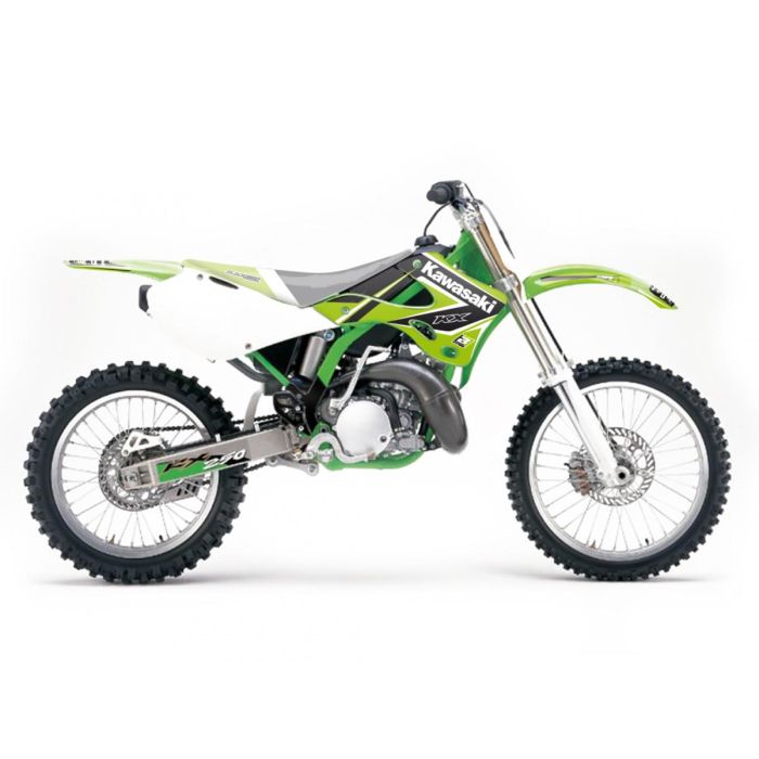 Kawasaki KX 250 Graphic 99 00 01 02 Blackbird Dream 4 Graphics Sticker Kit 2409N