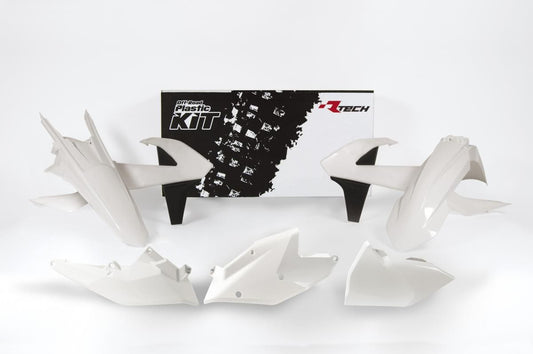 PLASTIC KIT RTECH KTM EXC 250/300 EXC-F 250/350/450/500 XC-W 125/150 2017-2019 WHITE