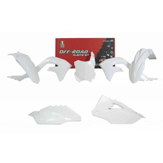 Plastic Kit KX White Kawasaki KX 250 450 2019 2020 2021 2022 2023 2024