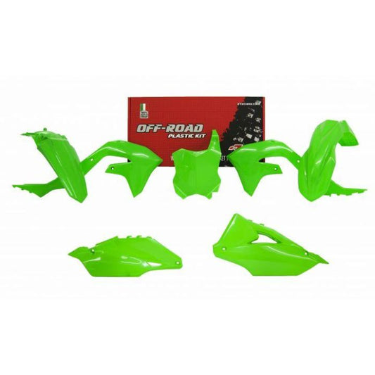 Plastic Kit KX Neon Green Kawasaki KX 250 450 2019 2020 2021 2022 2023 2024